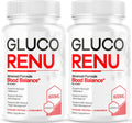 Gluco Renu Cápsulas (2 Paquete) - Suplemento Premium para el Apoyo Diario