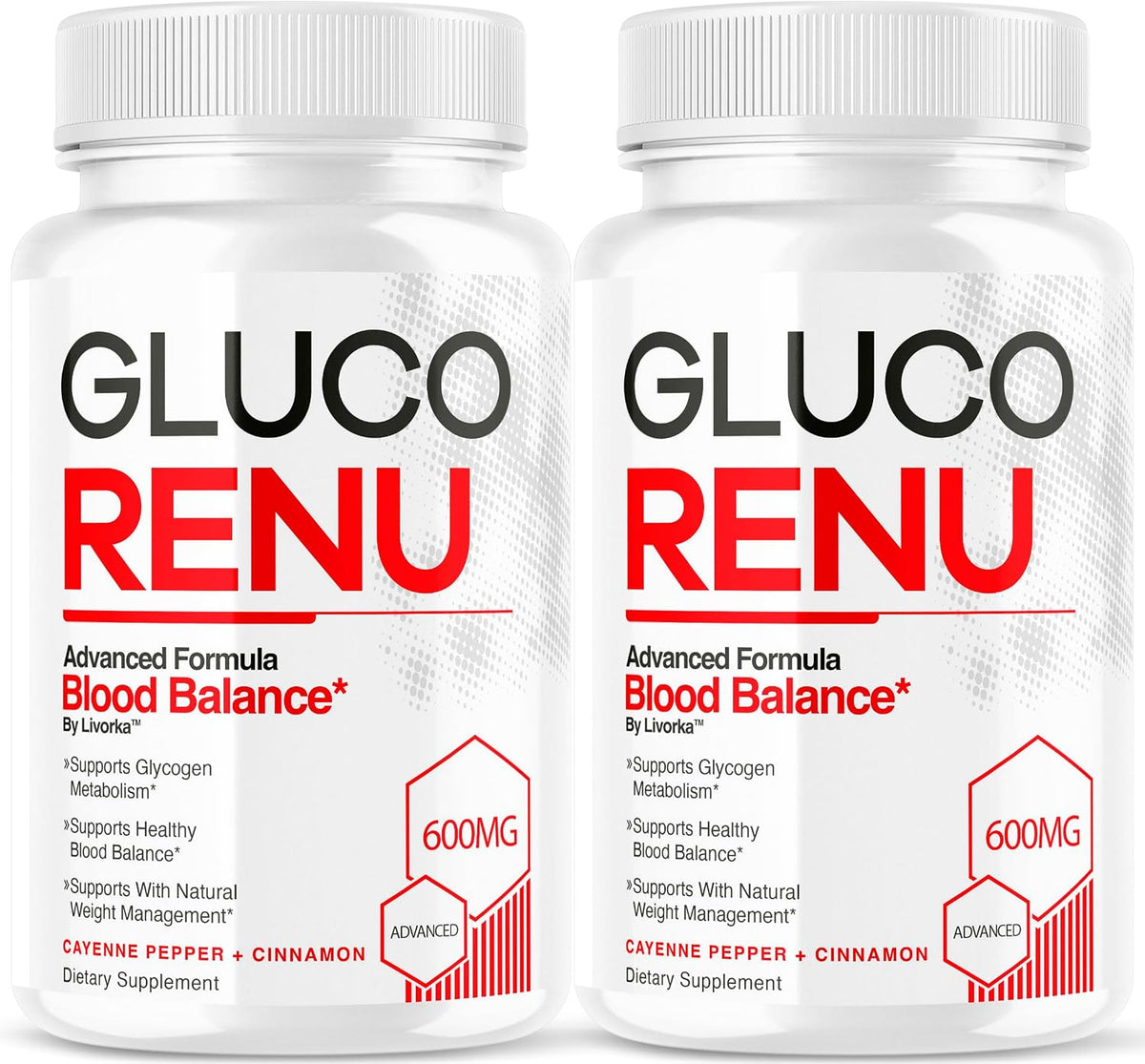 Gluco Renu Cápsulas (2 Paquete) - Suplemento Premium para el Apoyo Diario – Image 1