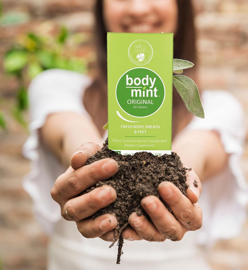 Body Mint Original - Desodorante Interno de Clorofila - 50 Comprimidos