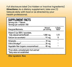 Alkaline for Life Alkalini-C Tabsules – Vitamina C tamponada 1000 mg – 250 comprimidos