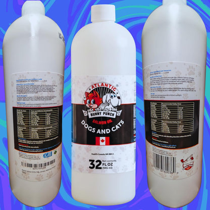 Bunny Punch Aceite Puro de Salmón Atlántico – Corazón y sistema inmunológico: Los omega 3 contribuyen a la salud – Image 3