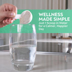 D'AO Labs Emotional Balance - Polvo efervescente para el equilibrio emocional - Sabor manzana y pepino - 30 sobres individuales