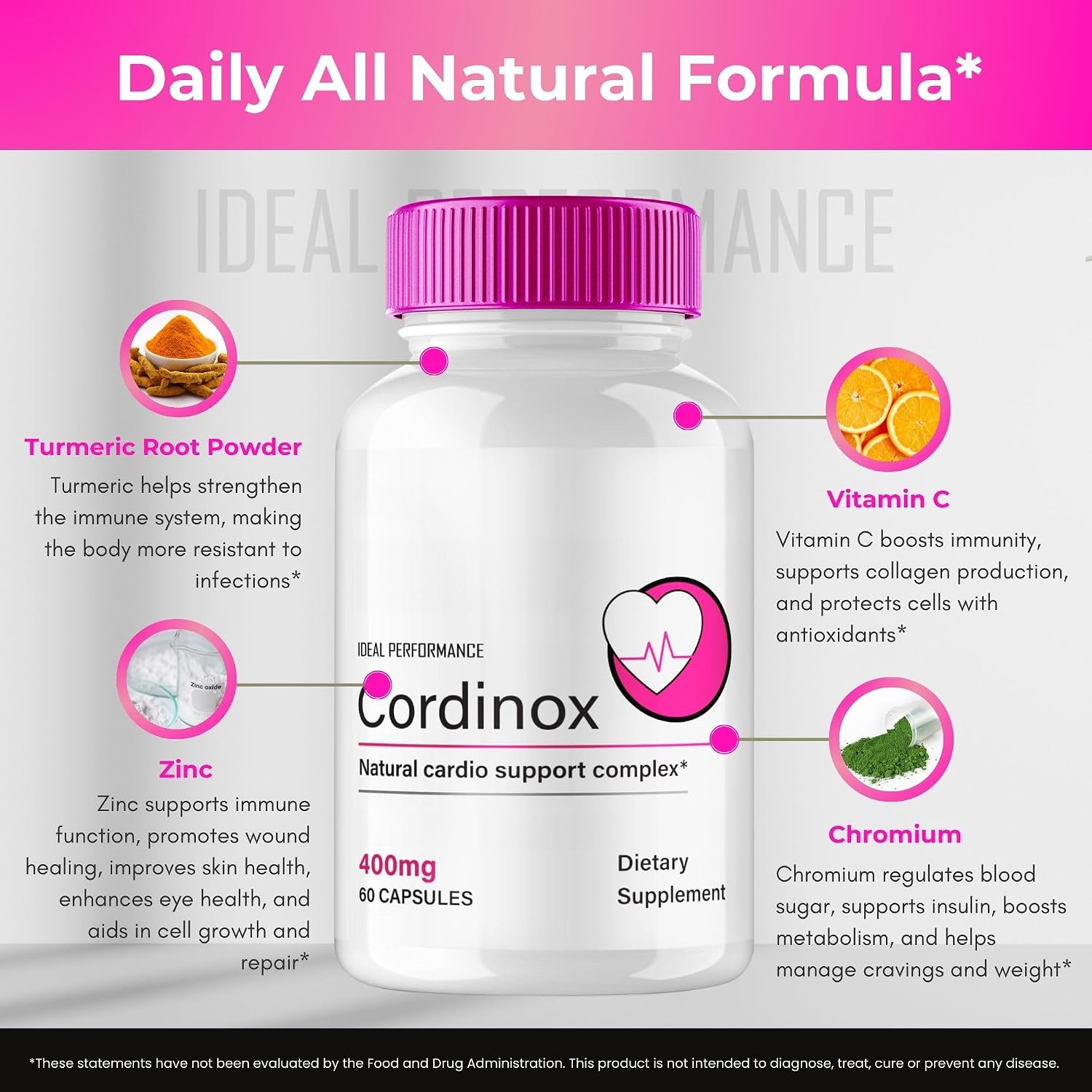 Cordinox Advanced Blood Formula Cápsulas (Pack de 3)