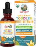 MaryRuth's Organics Multivitamínico con Hierro para Niños de 1 a 3 años, Gotas Líquidas Orgánicas, 59 ml