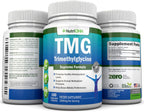 NutriONN TMG Trimetilglicina 1000mg - 180 Cápsulas - Betaína Anhidra Pura