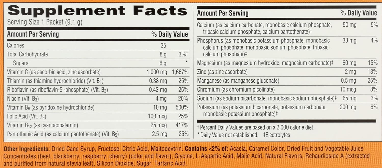 Alacer Emergen-C Raspberry - 30 efervescent sachets