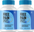 Free Pain Pro Cápsulas (2 Envases, 120 Cápsulas) – Suplemento Natural para el Bienestar General
