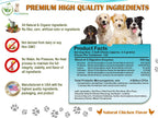 PureOptima Probióticos para Perros, Masticables con Enzimas Digestivas y Prebióticos, 120 Unidades