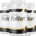 IDEAL PERFORMANCE Folifort Hair Growth - Complemento Alimenticio para el Cabello, 180 Cápsulas (3 Paquetes)
