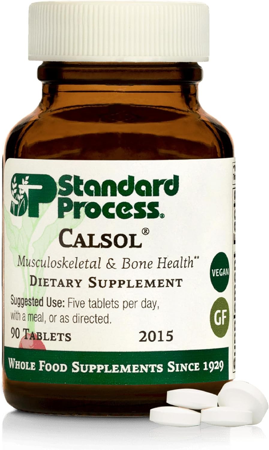 Standard Process Calsol - Calcio y Fósforo - 90 tabletas