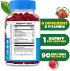 Lifeable Complejo B sin Azúcar para Niños con Vitamina C - 90 Gomitas