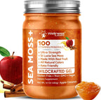 Gel de Musgo de Mar Irlandés - Superalimento Silvestre - Sabor Manzana y Canela - 283 g