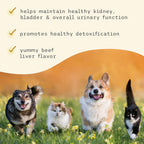 Bark & Whiskers Urinary Support for Dogs - 90g (3.17 oz) - with Cranberry and D-Mannose