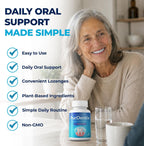 PurDentix Probiótico Oral – Fórmula de 4 Cepas para Encías y Dientes Saludables – 180 Comprimidos Masticables