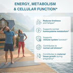 Igennus Pure Methyl Folate 400 mcg - Metilfolato Activo (180 Comprimidos)