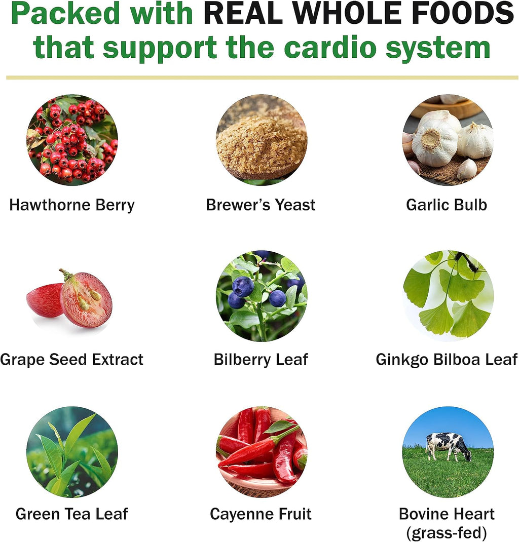NutriPlex Formulas Cardio Food - Complemento Alimenticio para el Corazón y la Circulación