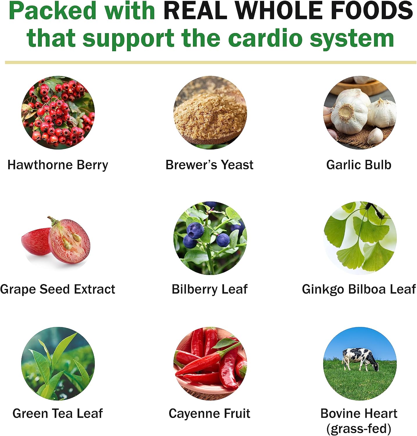 NutriPlex Formulas Cardio Food - Complemento Alimenticio para el Corazón y la Circulación
