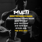 Mutant Multi High-Potency Multivitamin - 75+ Ingredients for Athletes, 60 Tablets