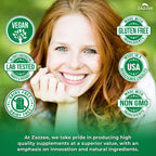 Zazzee USDA Organic Extracto de Gymnema Sylvestre 25:1, 25% Ácido Gimnémico, 120 Cápsulas Veganas