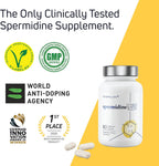 spermidineLIFE Natural - Suplemento de Espermidina y Zinc, 60 Cápsulas