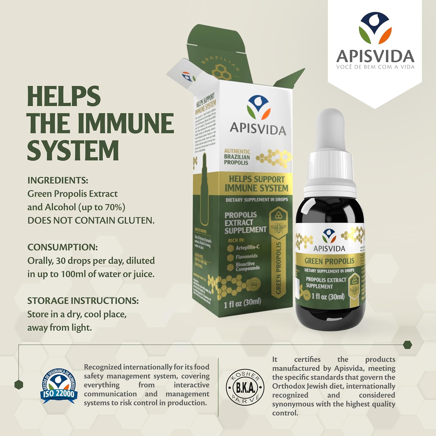 Extracto de Propóleo Verde AP60 Propoflex - 30ml
