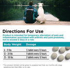 Nutri-Vet Aspirina para Perros, Alivio del Dolor Articular, 120mg, 100 Comprimidos