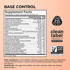 HUM Base Control Multivitamin para Mujeres – 22 Vitaminas y Minerales Esenciales con Hierro, Biotina y Zinc – 30 Cápsulas