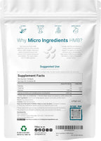 HMB 1.000 mg | 240 Cápsulas Blandas con Aceite de Coco | Alta Biodisponibilidad | Suplemento HMB para Hombres y Mujeres | Beta-Hidroxi Beta-Metilbutirato Cálcico | Apoya la Masa Muscular Magra y la Recuperación Muscular