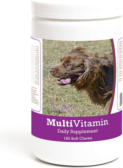 Healthy Breeds Sussex Spaniel Multivitamin Soft Chew for Dogs 180 Count – Image 1