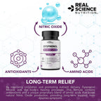 Real Science Dyspnenol - Suplemento Natural de Apoyo Pulmonar con Vinitrox y GABA, 60 Cápsulas