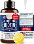 Biotina y Colágeno Líquido | 10.000 μg de Biotina + 5.000 μg de Colágeno | 60 ml