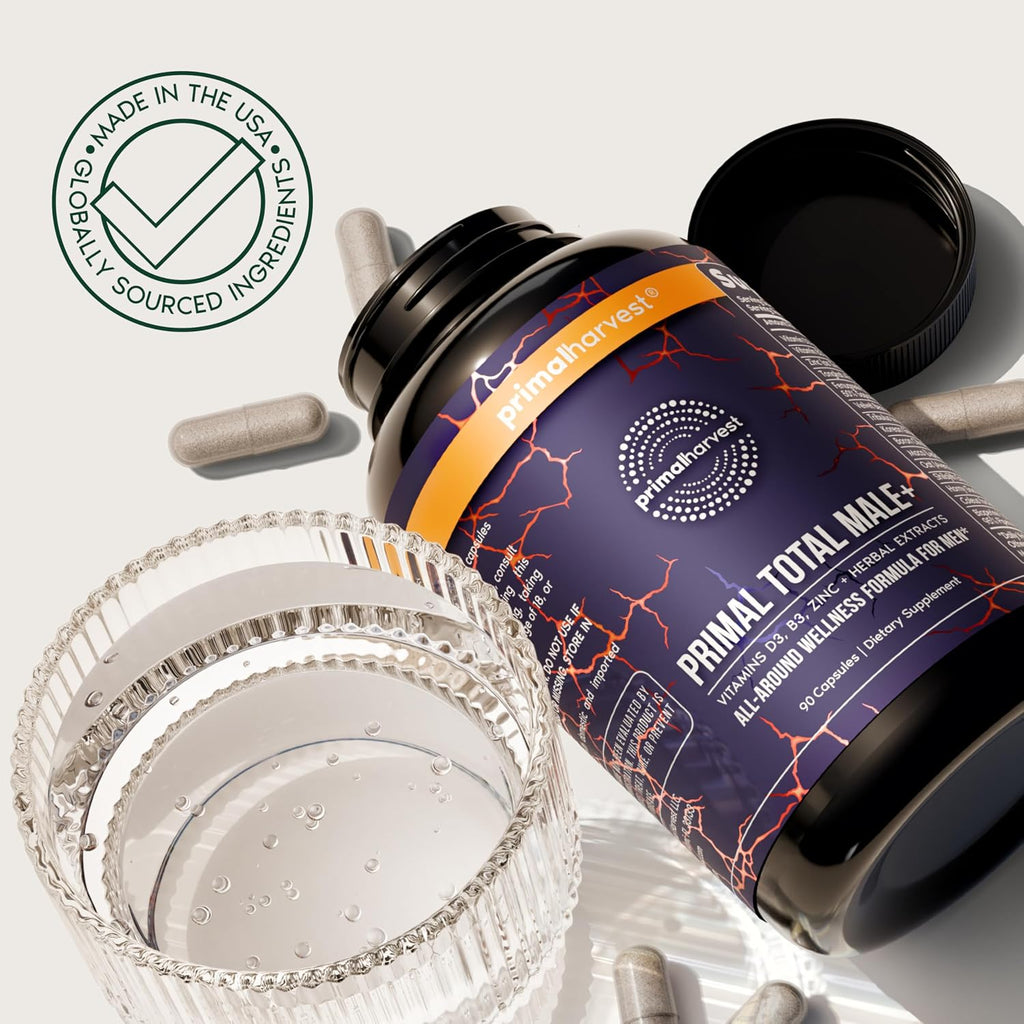 Primal Harvest Total Male+ Multivitamínico para Hombres
