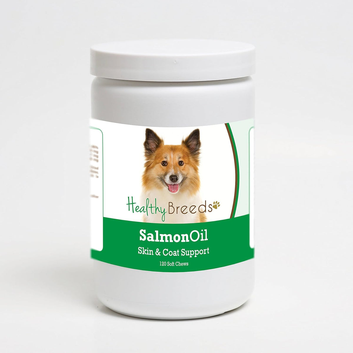Healthy Breeds Icelandic Sheepdog Salmon Oil Soft Chews 120 Count – Image 1