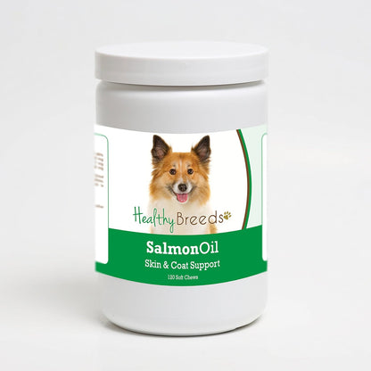 Healthy Breeds Icelandic Sheepdog Salmon Oil Soft Chews 120 Count – Image 1