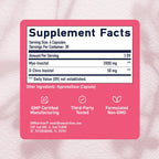 Myo-Inositol y D-Chiro Inositol 40:1 - 120 Cápsulas Vegetales