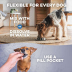 Fórmula para el Tratamiento de ITU y Salud Renal en Perros – Suplemento Urinario Natural – 400 Comprimidos Pequeños