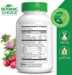 Botanic Choice Ultra Kidney Complex – Apoyo Renal con Cardo Mariano y Té Verde, 60 Cápsulas