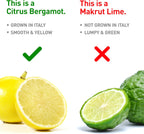 BergaMet Suplemento de Citrus Bergamot, Extracto 170:1, 1200mg, 80% Polifenoles, 60 Cápsulas