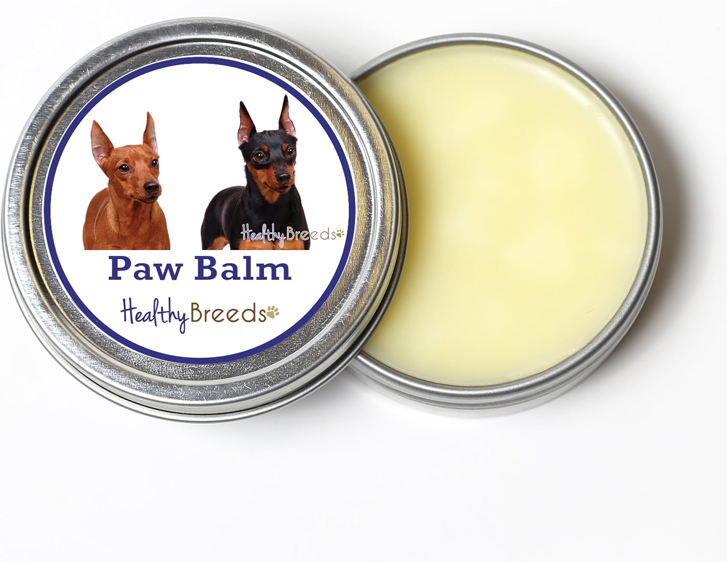 Healthy Breeds Bálsamo para Patas de Perro Miniature Pinscher 2 oz (56 g)