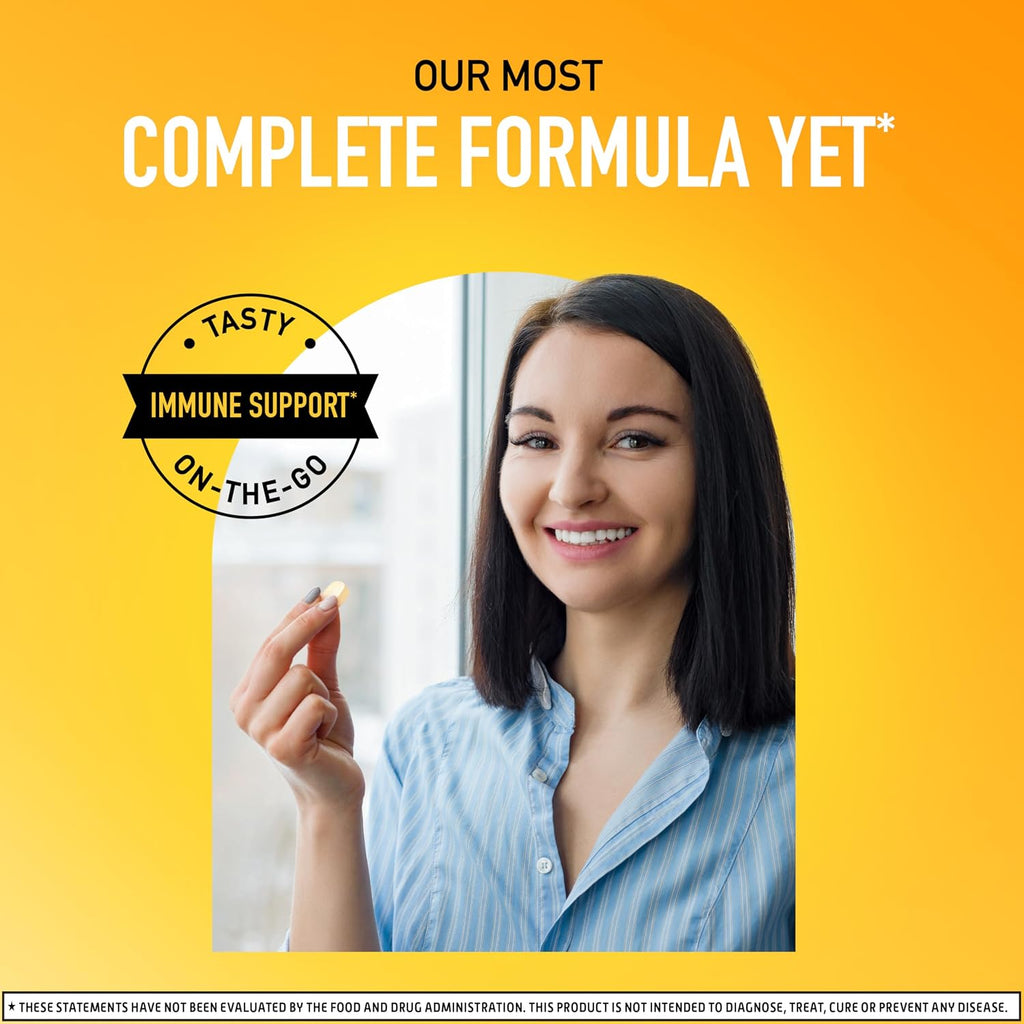 Airborne Vitamina C 1000mg (por ración) Comprimidos Masticables Sabor Cítrico - 32 Unidades