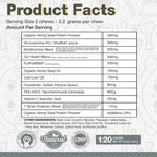 All Natural Multivitamin Soft Chews for Dogs 240ct | Glucosamina y Condroitina para Articulaciones con Probióticos para la Salud Intestinal e Inmunidad | Apoyo a la Movilidad y Bienestar Avanzado | Suministro para 4 Meses