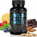 Wild Methylated Multivitamin for Women & Men | Multivitamínico Diario Metilado Sin Hierro | 60 Cápsulas
