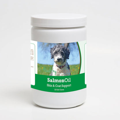 Healthy Breeds Aussiedoodle Aceite de Salmón – Piel y pelaje: Ayuda a mantener una barrera cutánea saludable y un – Image 1