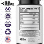 Real Science Glaucomol Miracle - Suplemento Ocular Natural con Vitaminas C, D y B12 para Apoyo del Nervio Óptico y Circulación Ocular – 60 Cápsulas
