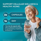 PUREHEALTH RESEARCH Youth Switch - Suplemento Antiedad para Hombres y Mujeres - 60 Cápsulas