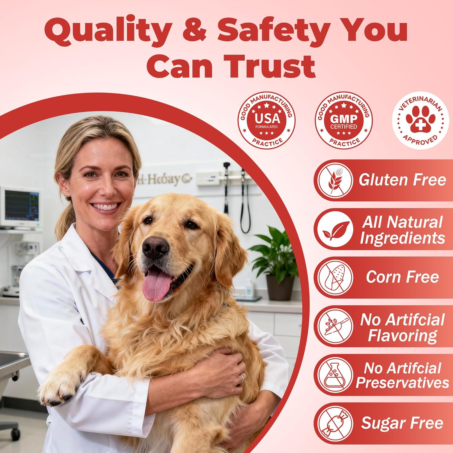 VivaElixir Suplemento para Bultos en Perros - Masticables Inmunológicos con Hongos y Curcumina, 150 uds