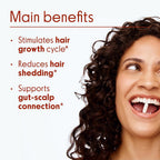 Love Wellness Healthy Hair Probiotics - Probióticos para el cabello con biotina, vitamina B12 y B6 - 30 cápsulas