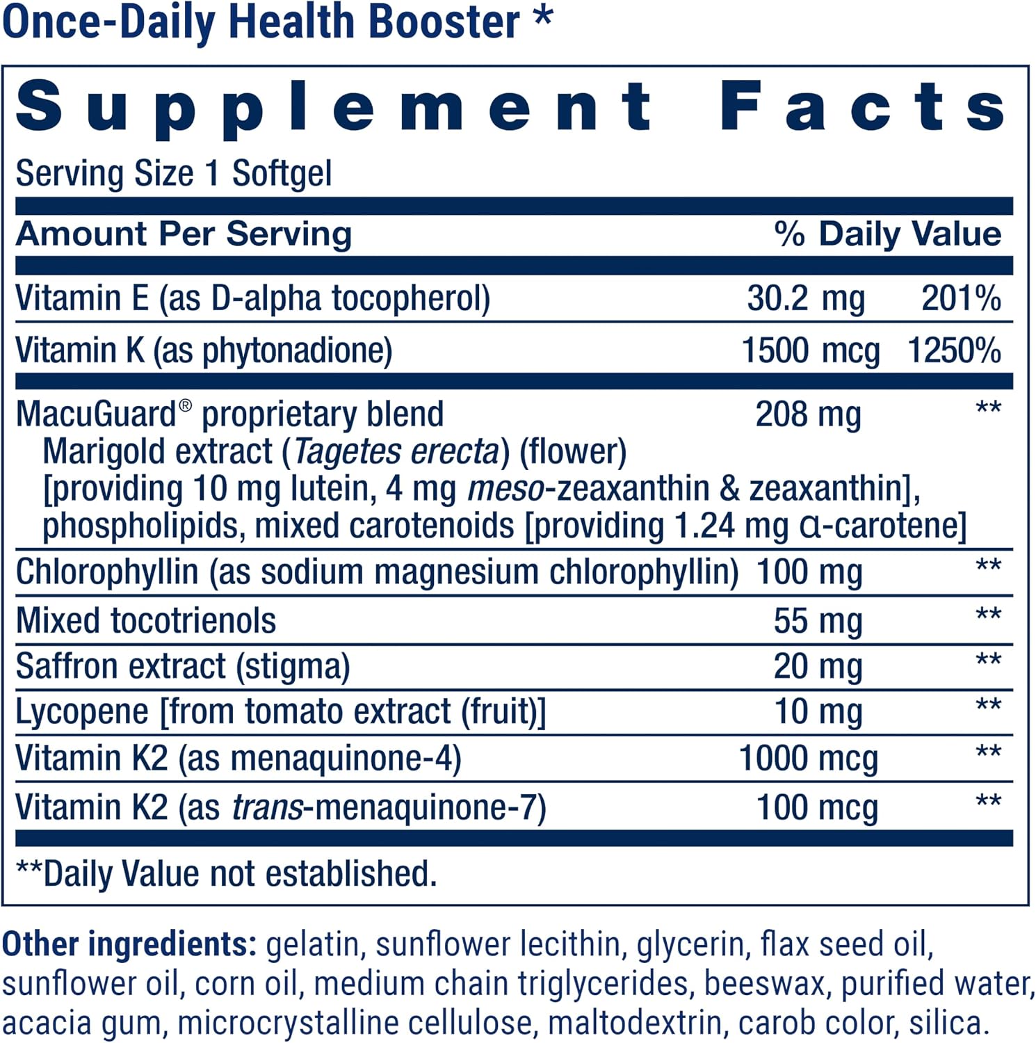 Life Extension Comprehensive Nutrient Packs Advanced - 30 Sobres con Multivitamínico, Curcumina, Aceite de Pescado y CoQ10