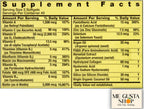 Extra Strength Hair, Skin & Nails Dietary Spring Valley Supplement, Biotin, Collagen, Gelatin 120 ct I + me Gusta Sticker