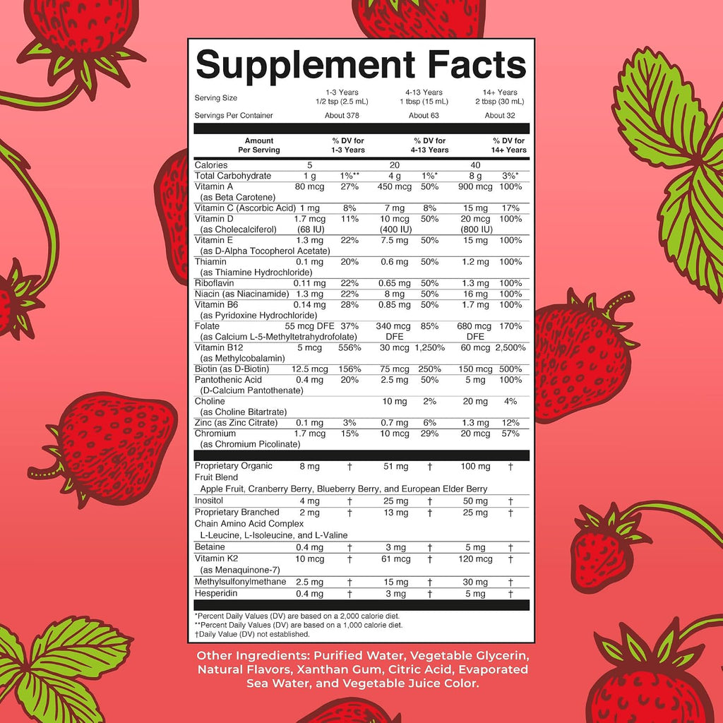 MaryRuth's Multivitamínico Líquido Esenciales+ 946 ml